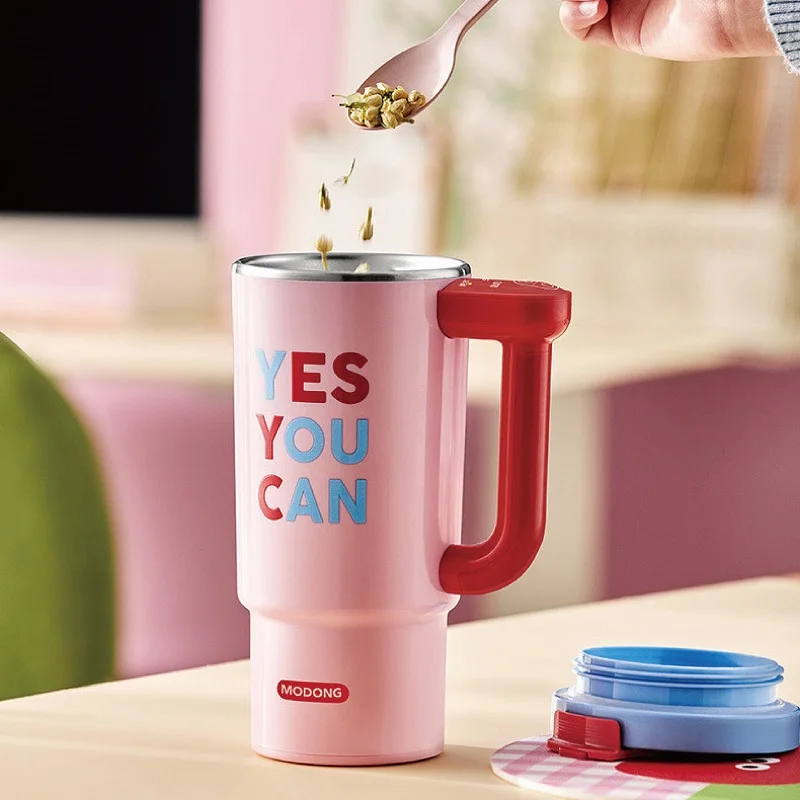 

12V/220V Car/Home Electric Kettle Travel 304 Stainless Steel Insulated Kettle Office Temperature Control Boiling Tea Cup 680ml