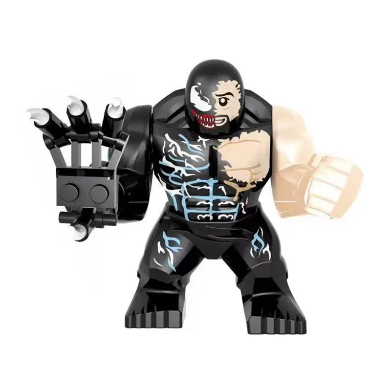 Big Hulk Thanos Large Anti Venom Riot Carnage lanterna verde Infinity Gauntlet Buster Goblin Building Block figure regalo per bambini