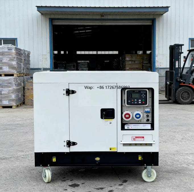 Super Silent Water Cooled Generator 15kw Genset Home Use Portable Standby 20kva 25kva 30kva Generator