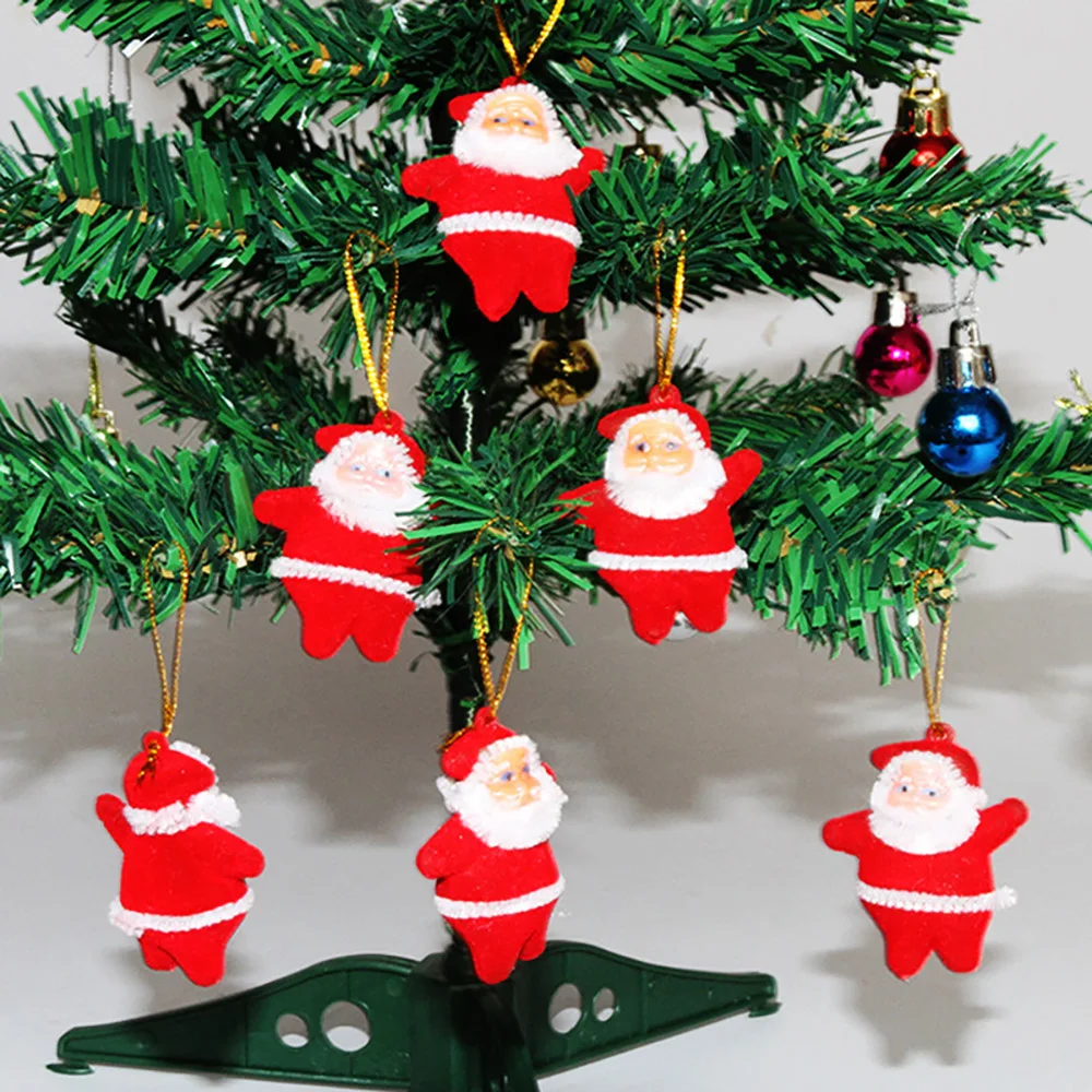 Christmas Decorations, Mini Santa Class Pendants, Christmas Tree Decorations