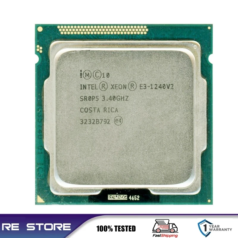 مُعالج Intel Xeon E3 1240 v2 3.4GHz: تقييم شامل لأداء ممتاز في ميزانية محدودة