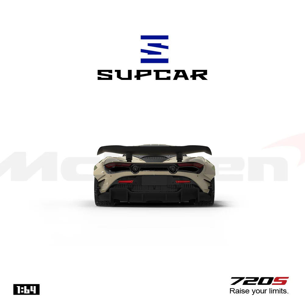 *Pre-sale*SUPCAR 1:64 Scale Supercar Model Land Combat Digital Camo Paint Simulation Alloy Car Model