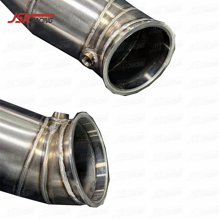

new STAINLESS STEEL EXHAUST DOWNPIPE EXHAUST TIPS for 2013-2015 FERRARI F12 BERLINETTA