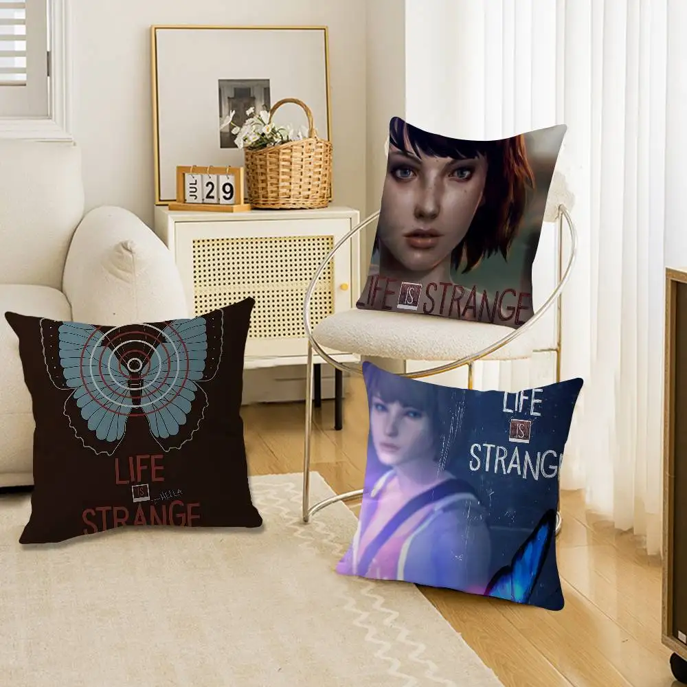 Indie Game Life Is Strange Personalized Pillow Cover Kids Bedroom Wild Party Decor Pillowcase kid Birthday shower Gift