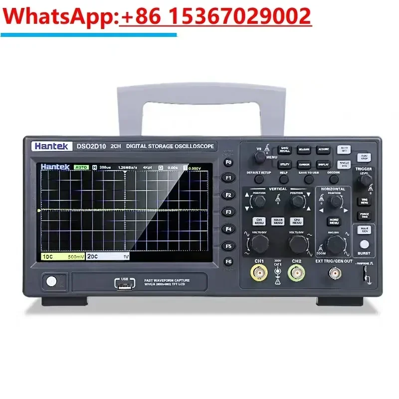 Oscilloscope DSO2C10 2C15 2D10 2D15 dual channel 150M signal generator