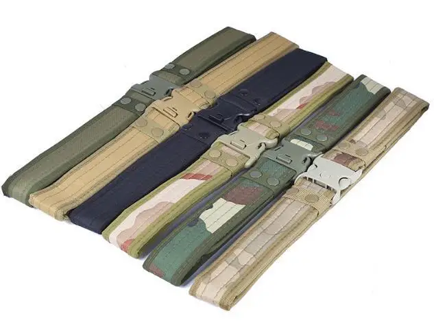 Outdoor Tactical Belt EVA Sponge Oxford Cloth Men Women Canvas Belt Military Fan Tactical Belt