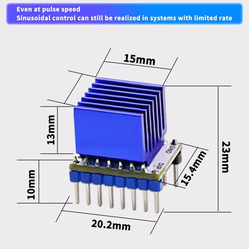 1-5Pcs TMC2208 V1.2 Stepper Driver Module with Heat Sink for 3D Printer Controller Mother Boards Ramps 1.4 MKS Gen Mega I3 Ender