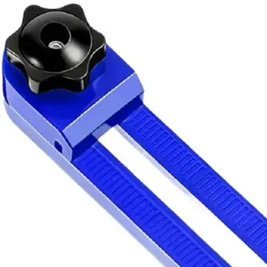 Tool Mounted Adjustable Cutting Guide Fence Base Plate for 4 Inch 6 Inch Angle Grinders Used in Countertop Installation