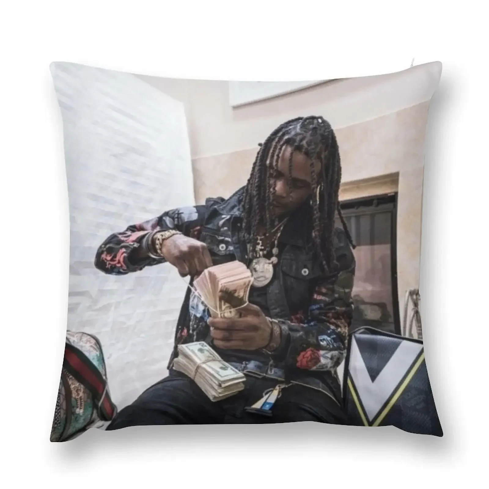 

Chief Keef Bands Throw Pillow Pillow Decor pillow pillowcase Decorative pillowcase pillows decor home