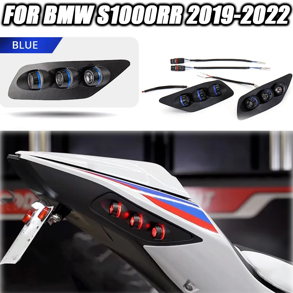 

S1000RR Motorcycle In-Tail LED Integrated Tail Light For BMW S1000RR 2019 2020 2021 2022 S 1000 RR LED Turn Signal Light