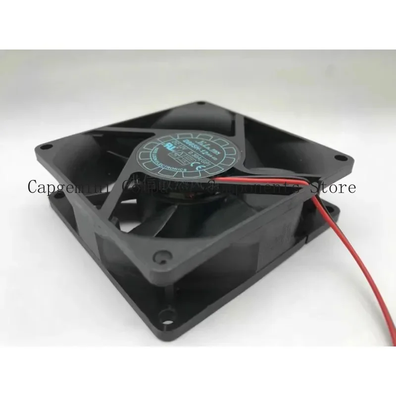 Original New Cooler Fan for YaLnFAN D80SH-12 12V 0.30A Chassis Power Supply Silent Fan 8CM 80*80*25MM