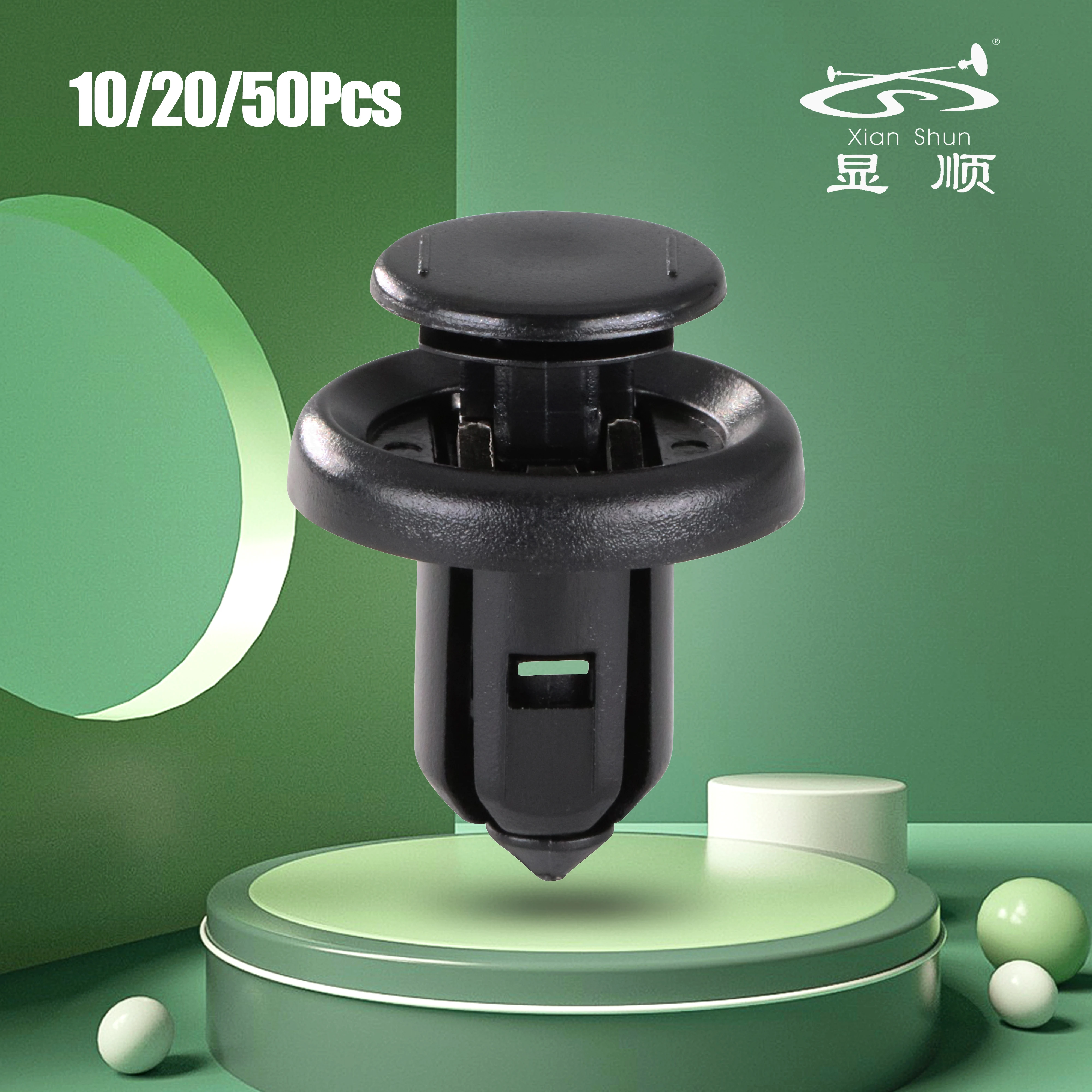 

10/20/50Pcs Black POM Front And Rear Bumper Interior Replacement Parts Car Fastening Clips Car Accessories For Honda 91505S9A003