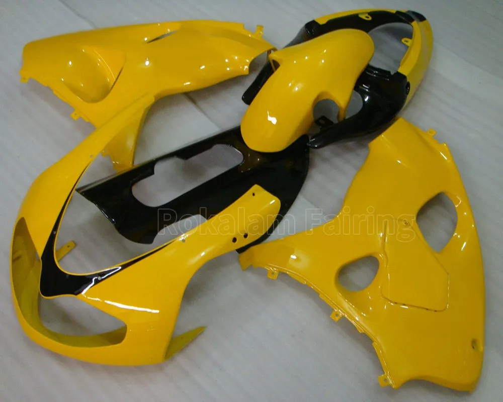 TL1000R 98-03 Full Fairing For Suzuki TL 1000R 1998-2003 Yellow Motorcycle Body Kits (Injection Molding)