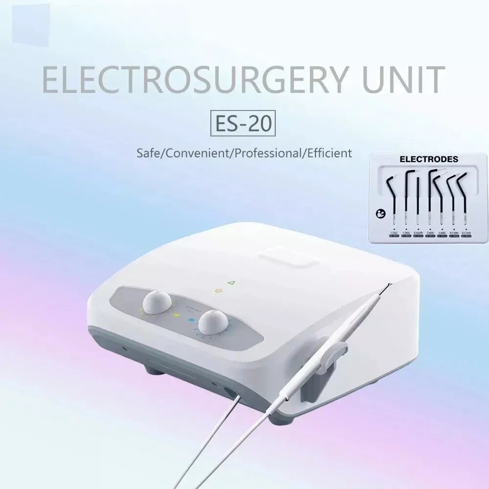 Dental High-frequency Electrosurgery Unit ES-20 Electricity Knife 7 Tips