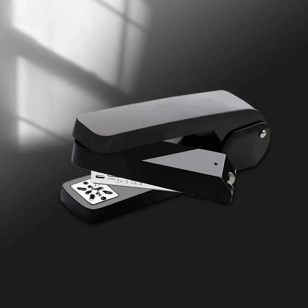 Zszywacz biurowy obrotowy 360 stopni, duży, metalowy, wytrzymały, standardowy do oprawy książek, ręczny, do długich zszywek, do zszywania, Su W7Q9