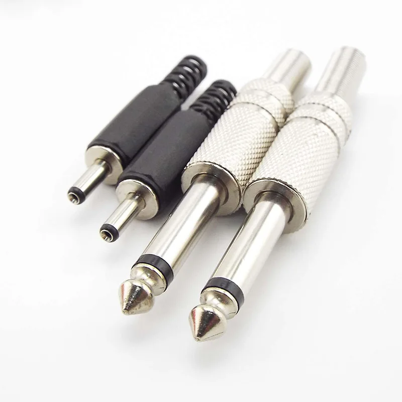 3.5mm to 6.5mm Male Audio Adapter Male to Female Stereo Plug RCA Connector For Aux Speaker Cable Extende Headphone Jack B1