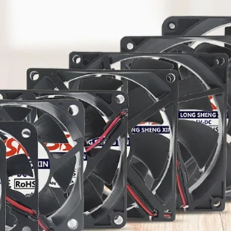 

5V/12V/24V Cooling Turbo Fan Brushless 3D Printer Parts 2Pin For Extruder DC Cooler Blower Part Black Plastic Fans