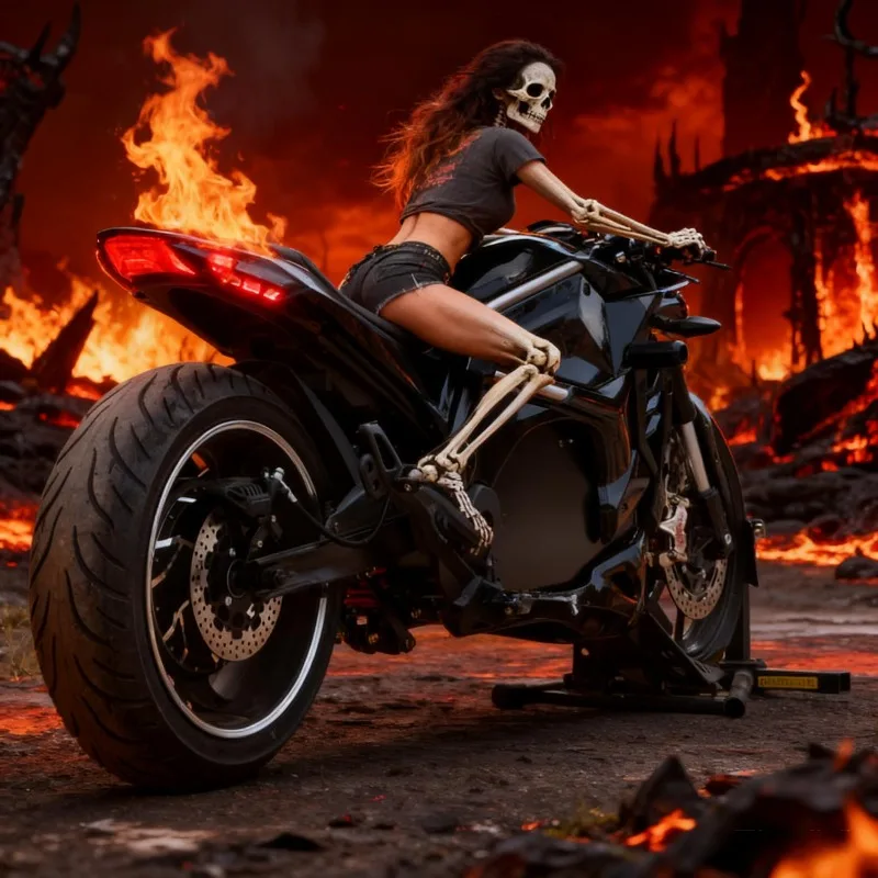 أحدث دراجة نارية كهربائية عالية السرعة بقدرة 72 فولت لعام 2025 مع محرك قوي دراجة نارية كهربائية عالية السرعة للدراجات النارية