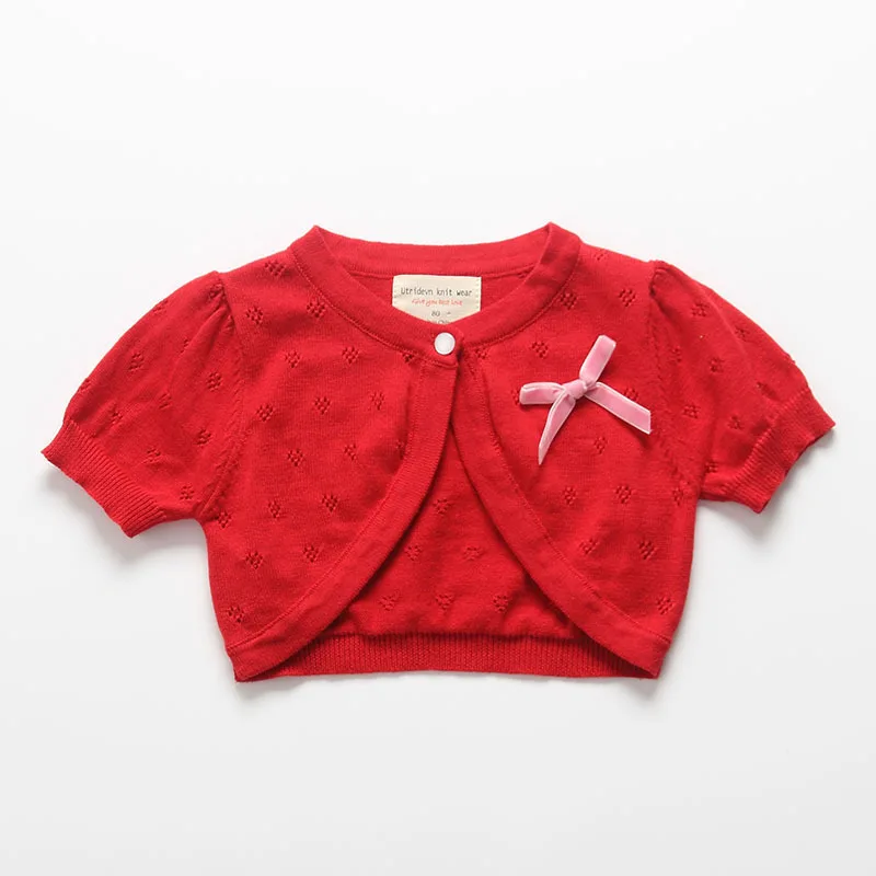 

Cardigan Short-Sleeved Girls Coat 1 2 3 4 5 6 Years Old Girls Clothes 194002 1-10yrs Red Summer Girls Jacket Beach