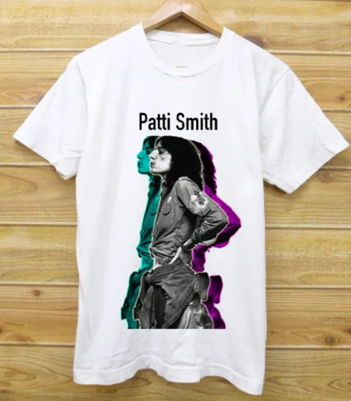 Patti Smith t shirt/ HOT,, Father day shirt best shirt cotton Unisex