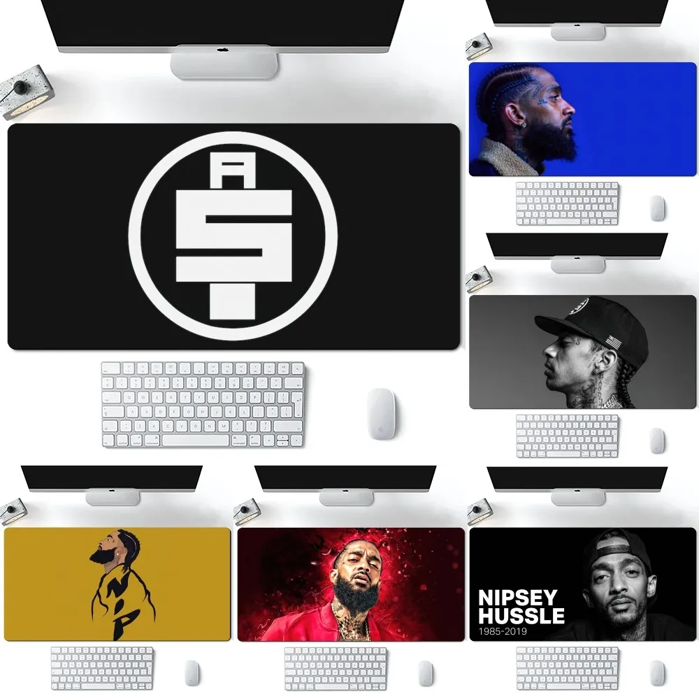 Rapper N-Nipsey Hussle Victory Lap Mousepad Computer Laptop Gamer Pad PC Gaming Accessories Desk Mats