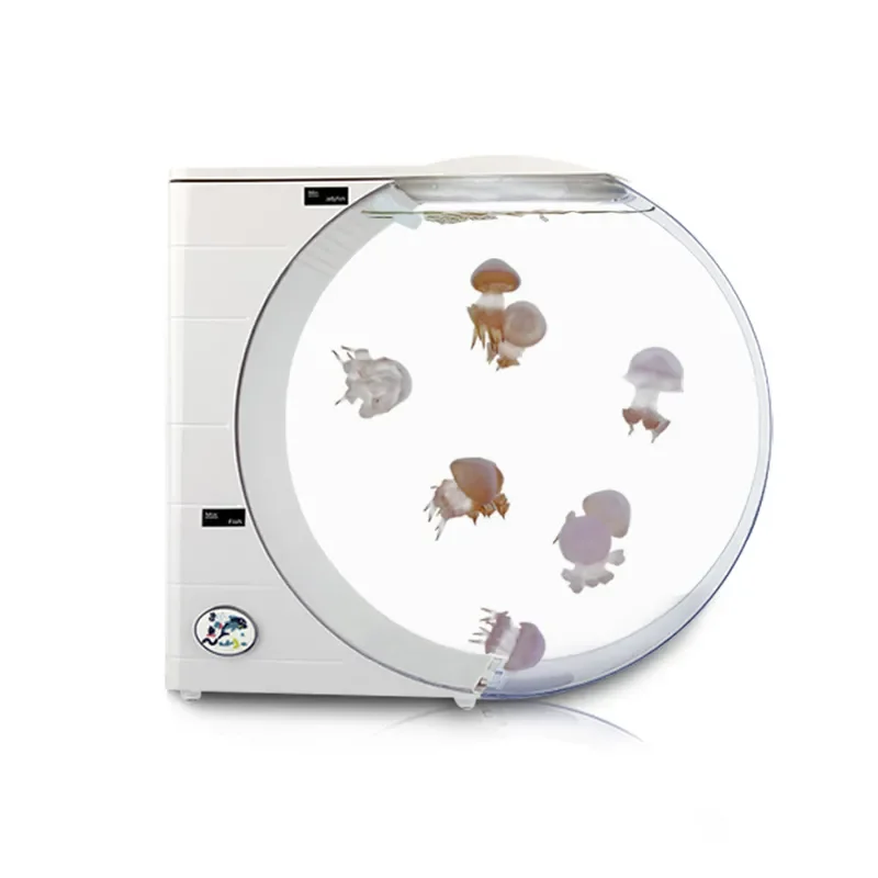 for Jellyfish Tank 10L Electronic Desktop Aquarium Ecological Fish Tank Wholesale Manufacturer Internet Celebrity Stall