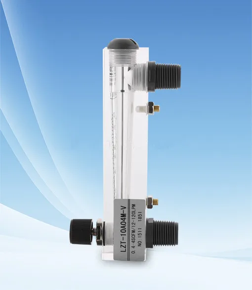 

LZT-10A04M-V panel type valved flowmeter 12-120L/min (gas) 12-120LPM