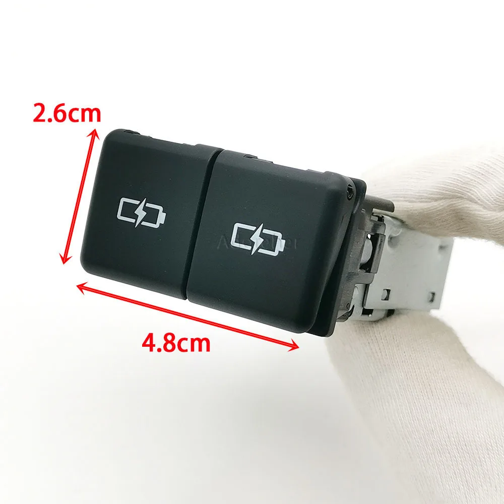 12V 24V Car Charger Dustproof Socket Dual USB Type-C Charging Outlet Power Adapter For Toyota Camry Avalon Highlander Levin RAV4