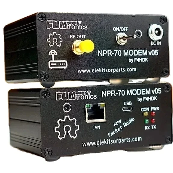 NPR-70 V05 Modem By F4HDK | New Packet Radio Over 70cm Band | Amateur Radio Packet Radio | Factory-Assembled