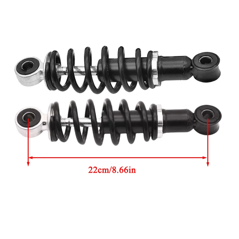 220mm/200mm/180mm/160mm/13,5mm Hintere Feder-Stoßdämpfer-Aufhängung für Elektroroller – Detail 5