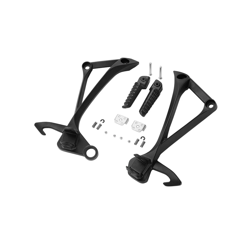 

For Kawasaki Ninja ZX10R 2011 2012 2013 2014 Ninja ZX 10R Motorcycle Rear Foot Pegs Pedals Bracket Set