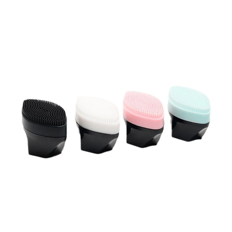 Brosse nettoyante pour le visage en silicone, mini outil de nettoyage en profondeur des pores du visage, outil de gIslande pour les soins de la peau