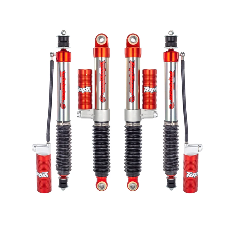 For NISSAN Patrol Y60  Mono Tube Remote Reservoir Shock Absorber Coil Spring 2 Inch Lift