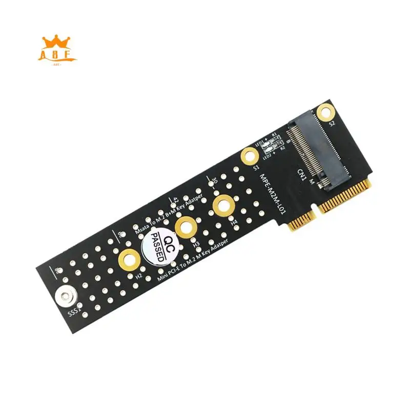 

A08E-M.2 (NGFF) NVME SSD в Mini Pcie Converter Card Mini PCI-E to M.2 M-Key Adapter Msata to M.2 B+M Key Adapter