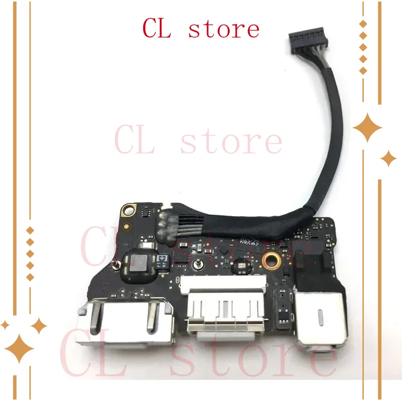 

Для MacBook Air 13 дюймов A1466 MD760 820-3455-A разъем питания постоянного тока плата ввода-вывода с USB-аудио MagSafe 2 гибкий кабель, совместимый