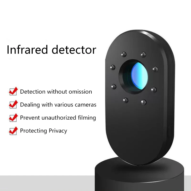 Anti Candid Hidden Camera Detector Security Protection Bug Discreet Spy Professional Infrared Presence Sensor Invisible Gadgets