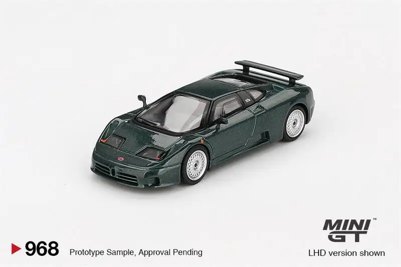 

MINI GT 1:64 EB110 Super Sport Giallo Yellow Verde Scuro Dark Red Silver Blue Diecast Model Car