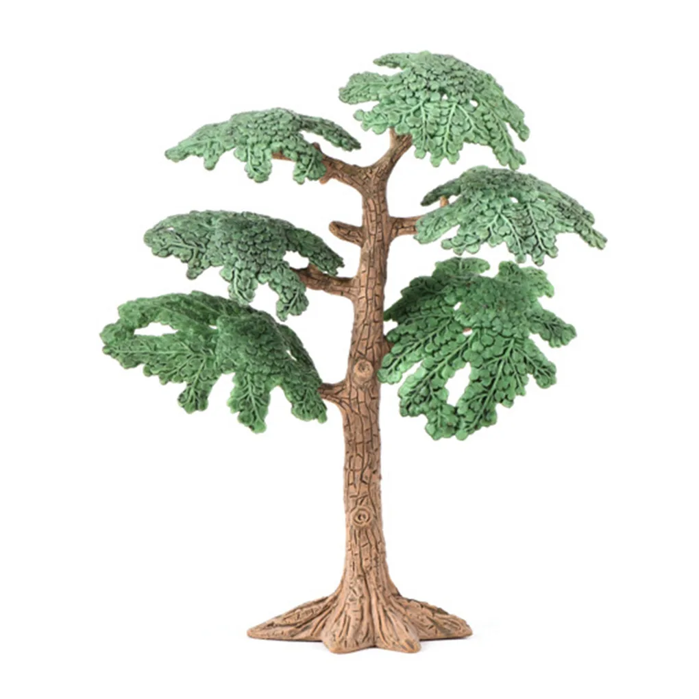 Miniature Trees Plastic Artificial Plants Ecological Gardening Ornament Toys Aquarium Large and Small Landscape 10cm