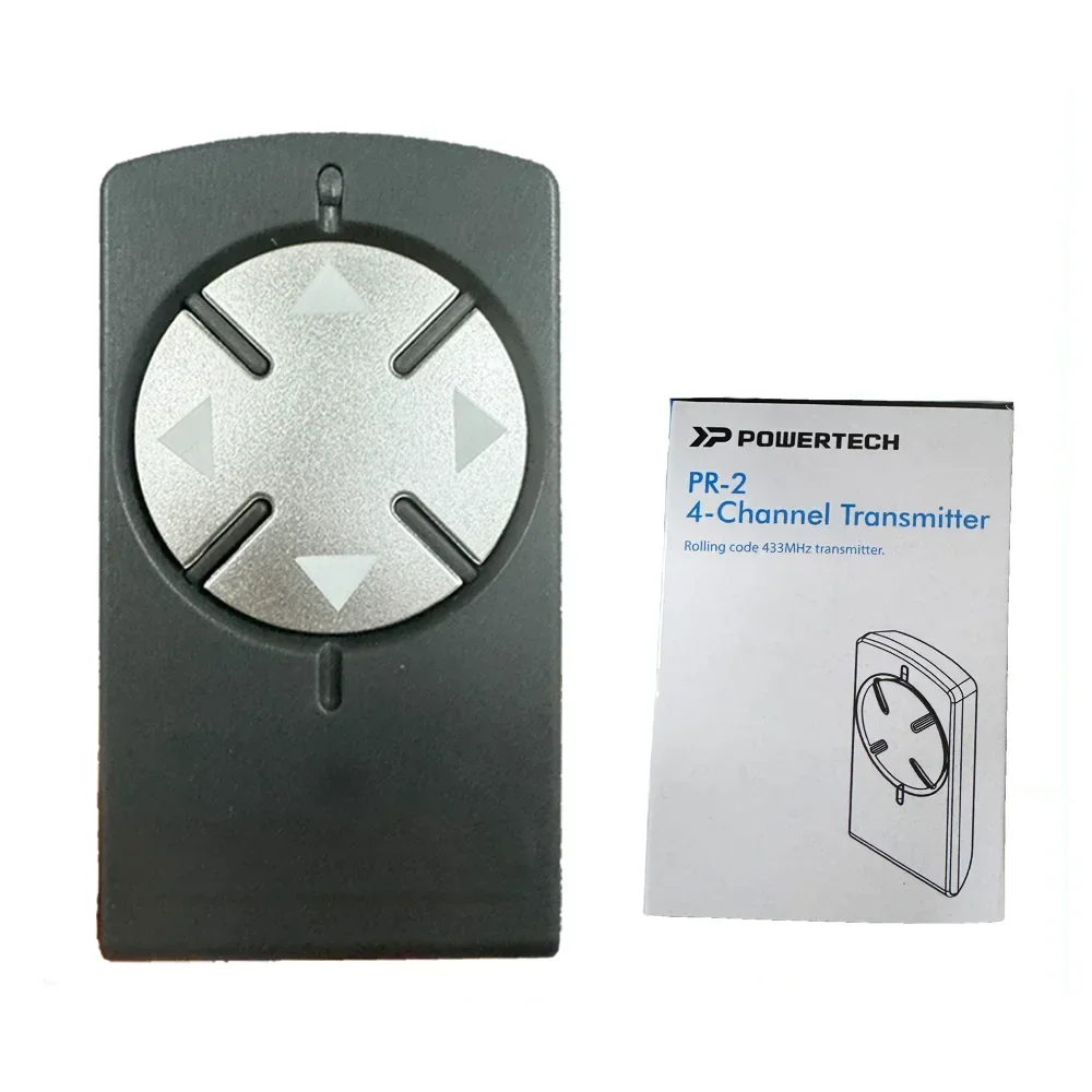 Ouvre-porte de garage POWERTECH PR2 PR4 PR1 PR-2, 3 pièces, 433MHz, Code roulant, transmetteur à 4 canaux