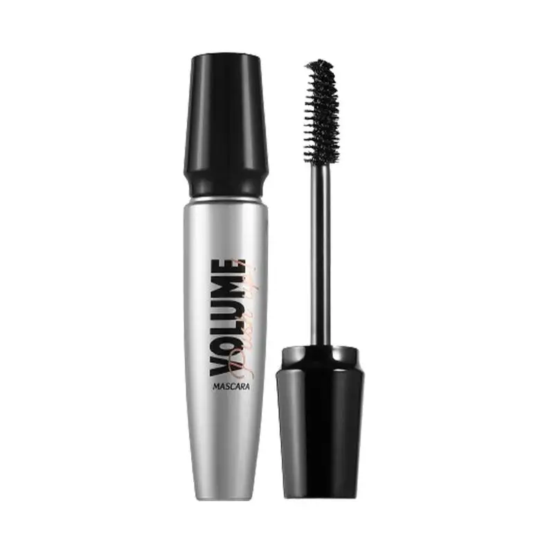 4d Zijdevezel Mascara Wimperverlenging Zwart Dik Verlengde Mascara Waterdichte Krul Lash Mascara Cosmetica Make-Up Accessoire