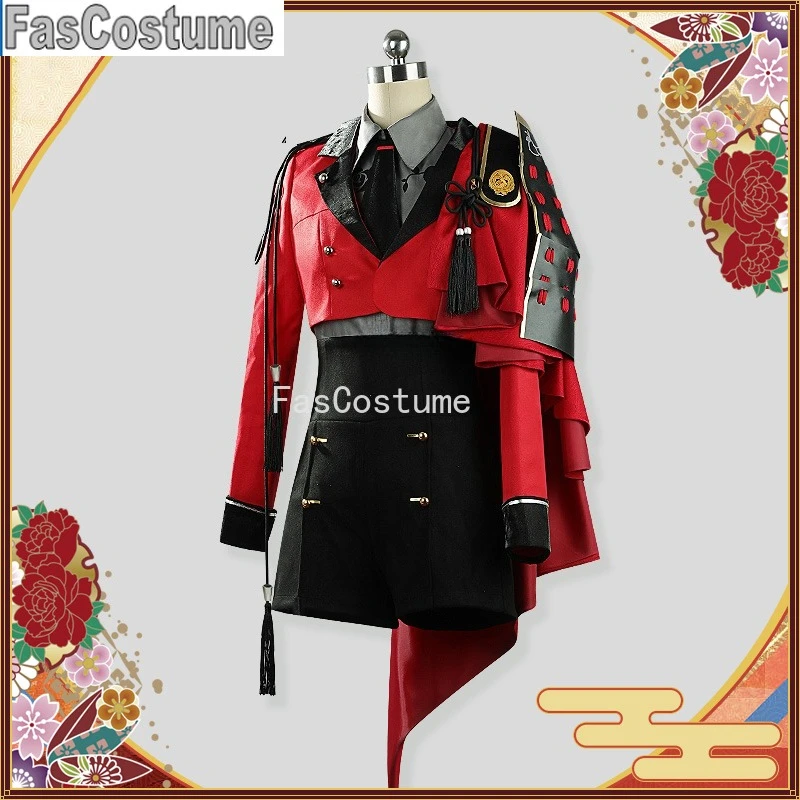 بدلة لعبة FasCostumeTouken Ranbu على الإنترنت Kyogoku Masamune أزياء تنكرية أنيقة لحفلات الهالوين ملابس لعب الأدوار بأي حجم #4