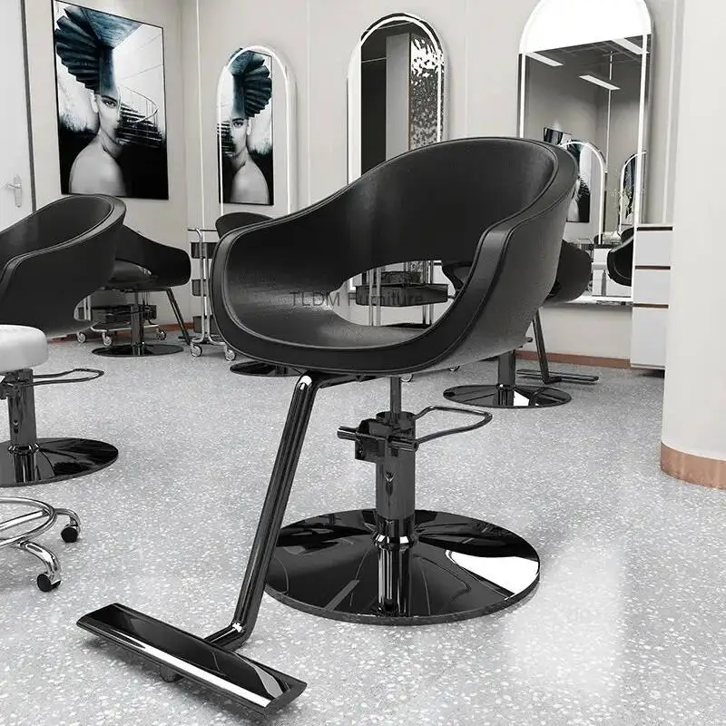 High Stability Barber Chair Modern Beauty Profile Premium Comfort Hair Styling Salon Equipment Chaise Coiffeur