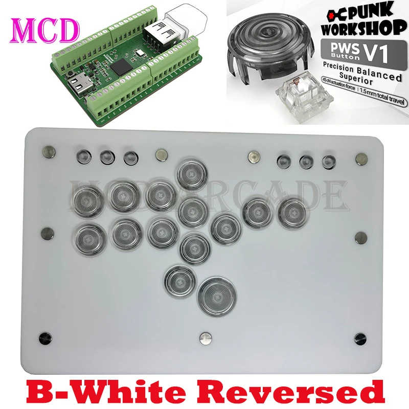 Punk Workshop Mini HitBox V2/V3 SOCD ファイティングスティック