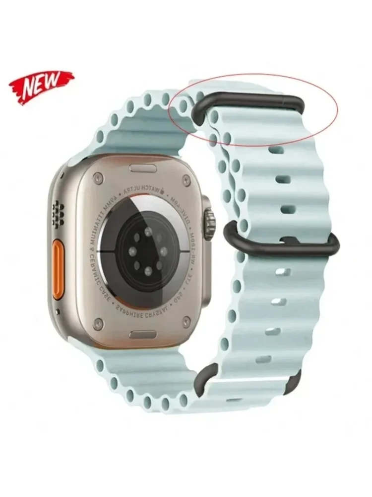 Ocean Strap für Apple Watch Armband 44mm 40 45mm 49mm 41 42mm 46mm offizielle Website Armband iWatch Serie 7 6 3 SE 8 Ultra 2 9 10