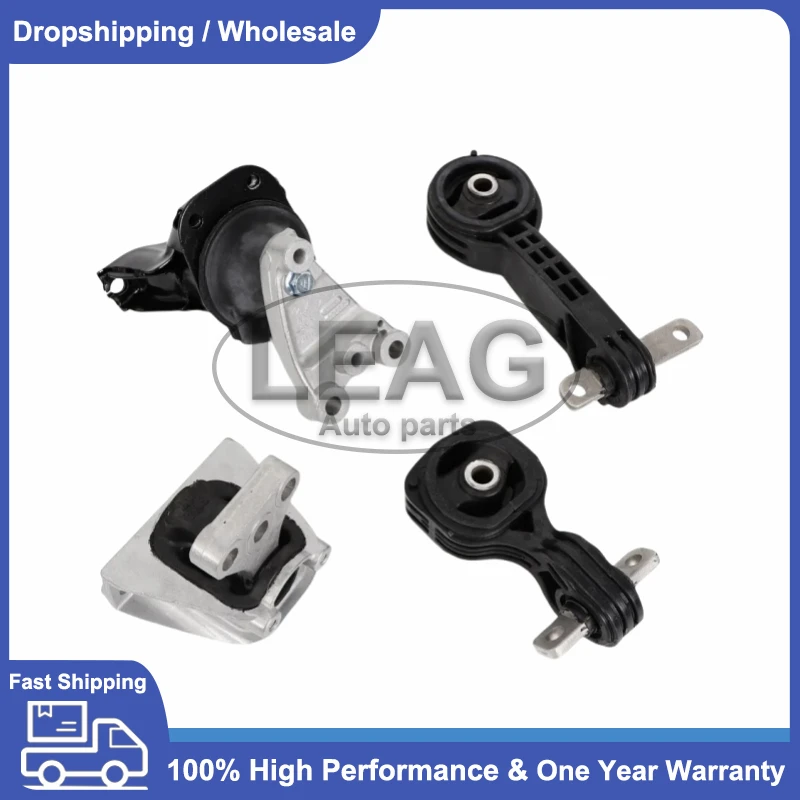 50850-SNA-A81 50820-SNA-023 4 قطعة محرك المحرك نقل جبل مجموعة ل 2006 2007 2008 2009 2010 2011 هوندا سيفيك 1.8L