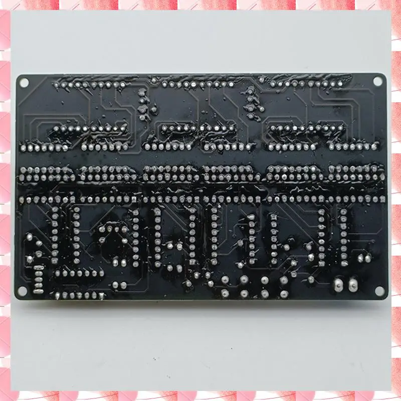 JAJA تيار مستمر 4.5 فولت-5.5 فولت 6 بت مجموعة ساعة الدائرة الرقمية ساعة إلكترونية التدريس والتدريب إنتاج اللحام لتقوم بها بنفسك قطع الغيار