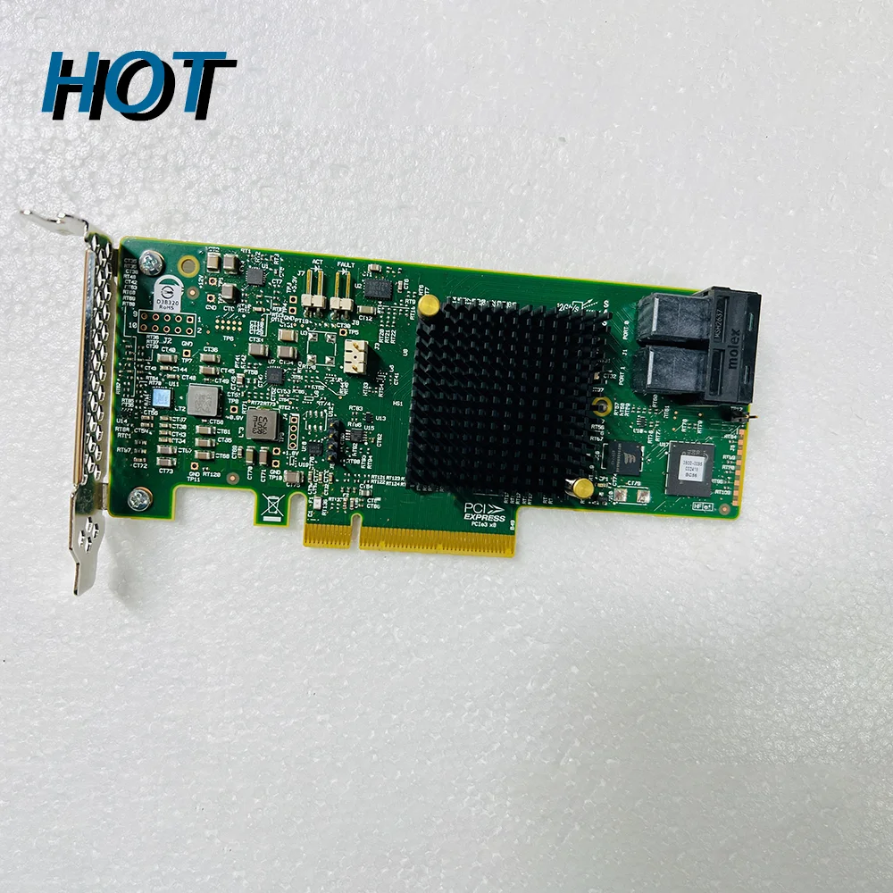 For LSI MegaRAID RAID5 Array card 12Gb SAS Card LSI00407 9341-8i