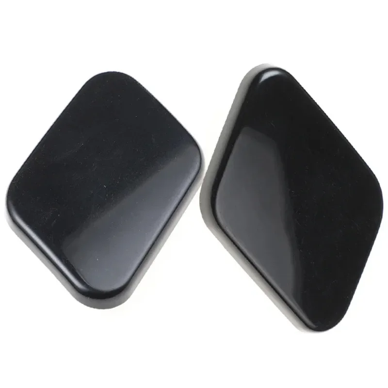 

1 Pair Premium Front Headlight Washer Spray Nozzle Cover for Nissan Qashqai J10 2007-2015 28658/28659-JD000 Replacement