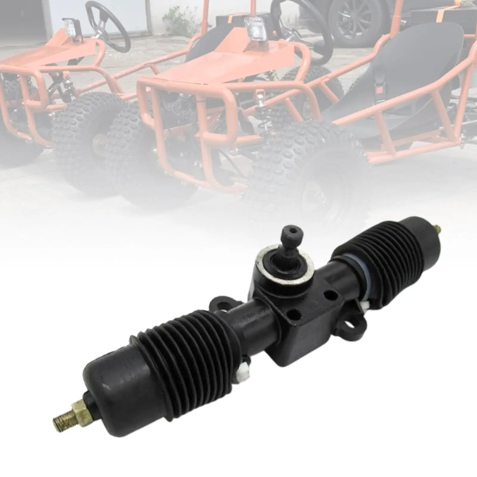 

Go Kart Steering Gear Assembly Iron Material High Performance Steering Rack for Chinese ATV UTV Buggy Karting