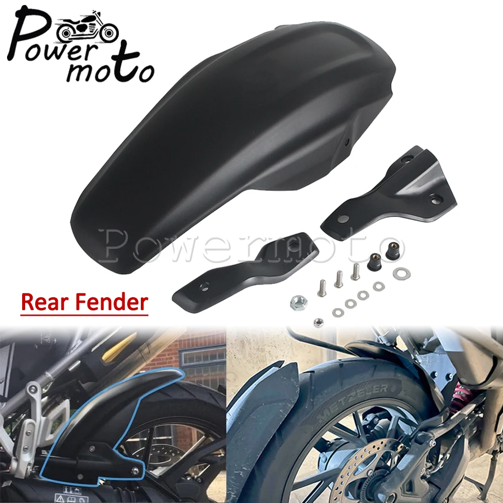 

Plastic Motorcycle Mudguard Rear Fender Splash Guard Protection Cover For Tiger 1200 GT Pro Rally Explorer Pro 2022-2024 2023
